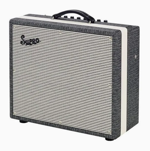 Supro 1696RT Black Magick Rev Combo visto di fronte
