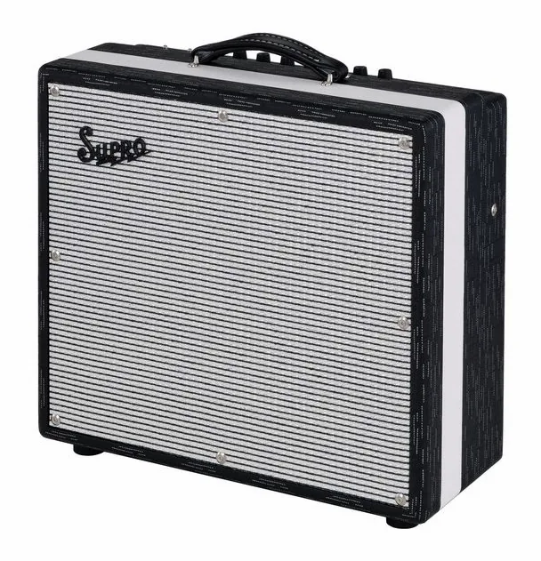 Supro Black Magick Reverb TB visto di fronte