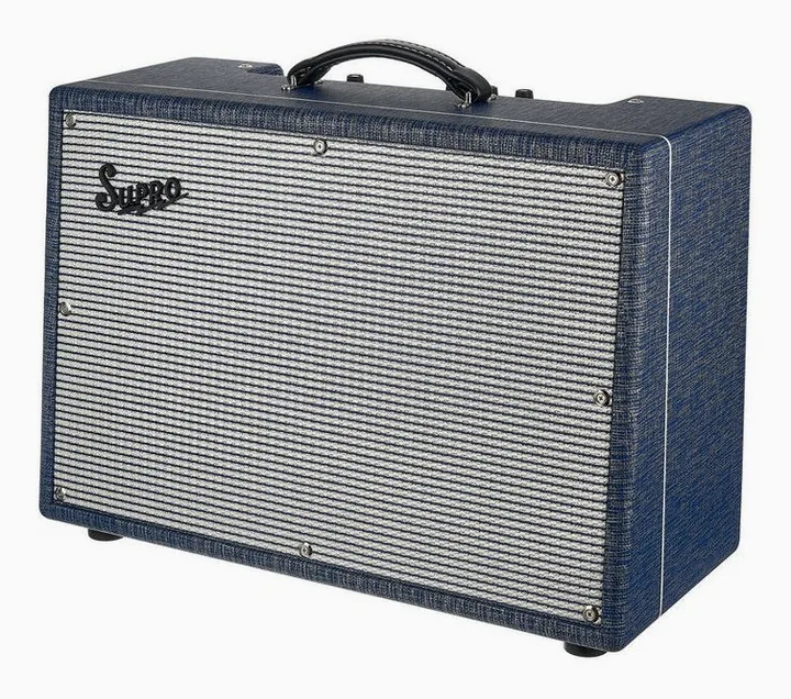 Supro Keeley Custom 12 Combo in primo piano frontale
