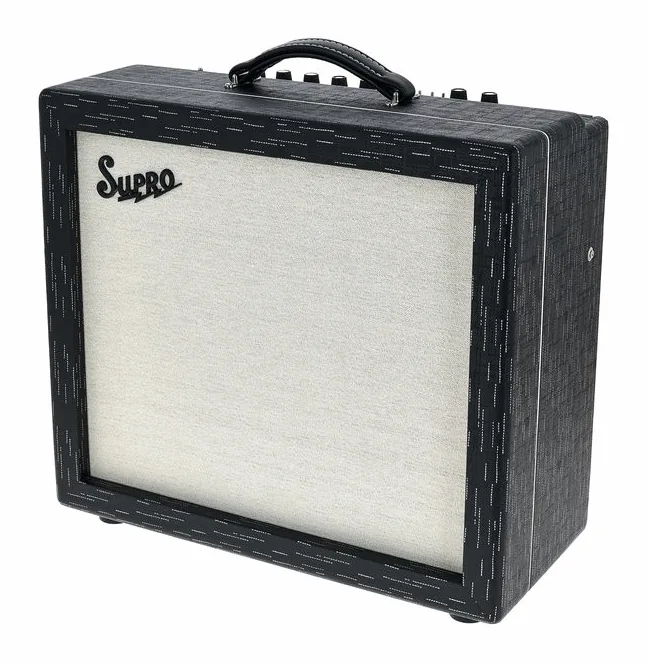 Supro Royale 1x12 inquadrato di fronte su sfondo neutro