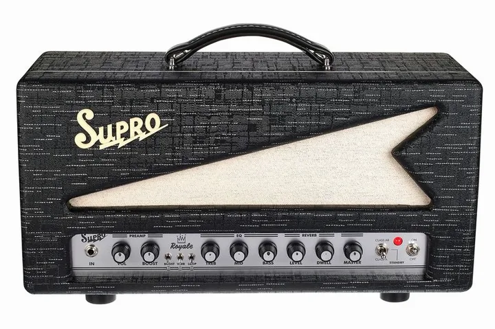 Supro Royale Head, manopole e selettore dei canali