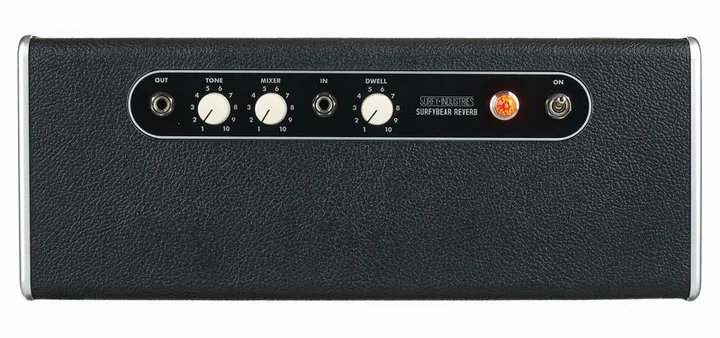 Surfy Industries Surfybear Classic V3 Reverb BK, led e interruttore a pedale