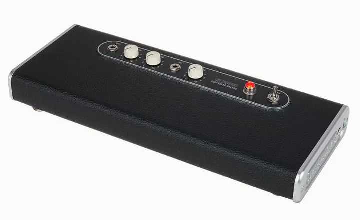 Surfy Industries Surfybear Classic V3 Reverb BK inquadrato di fronte su sfondo neutro