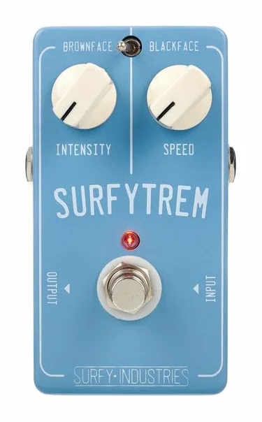 Surfy Industries SurfyTrem Tremolo, manopole viste dall'alto