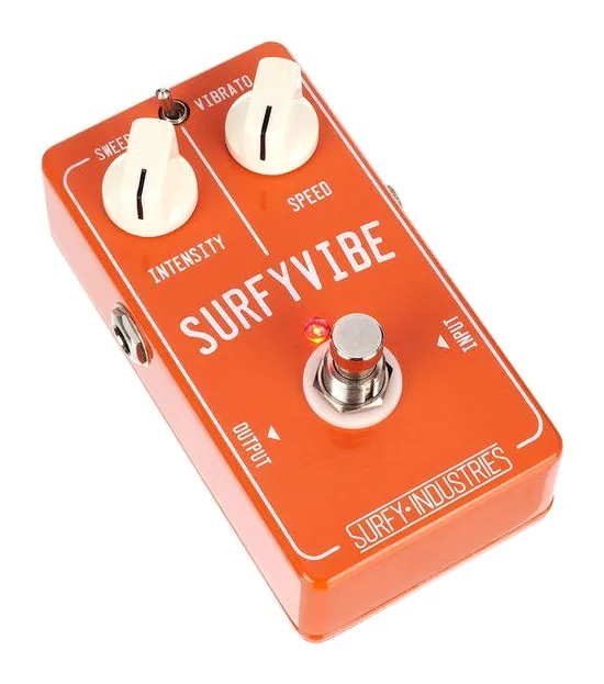 Surfy Industries SurfyVibe Vibrato, grafica del pannello superiore