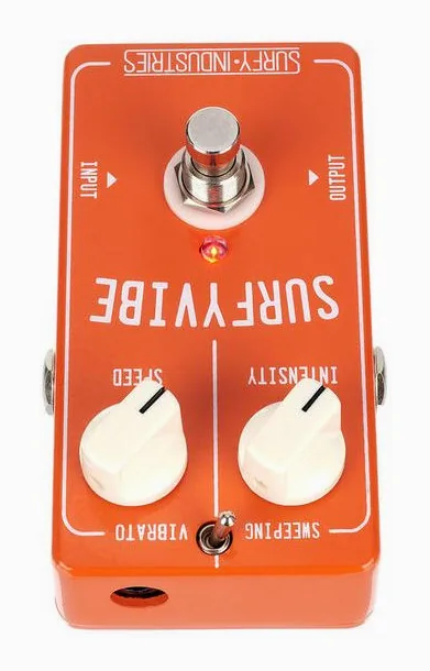 Surfy Industries SurfyVibe Vibrato, grafica del pannello superiore