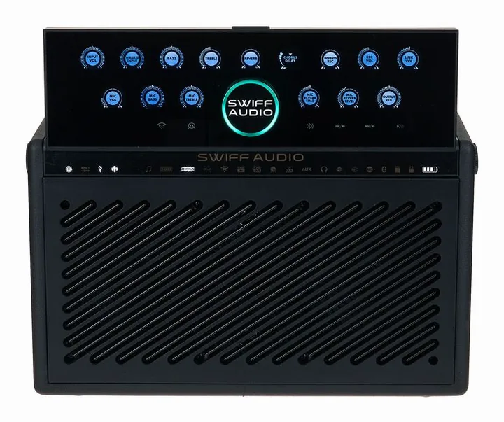 Swiff Audio S100, manopole e selettore dei canali
