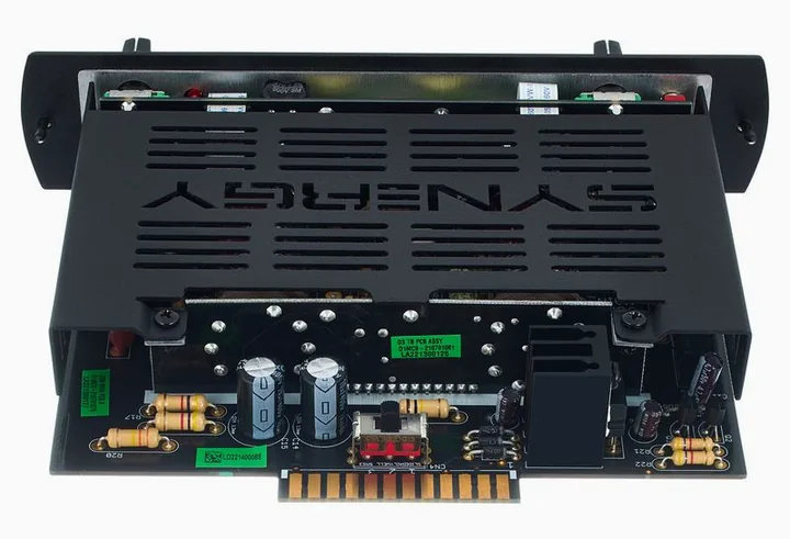 Synergy 800, manopole e selettore dei canali