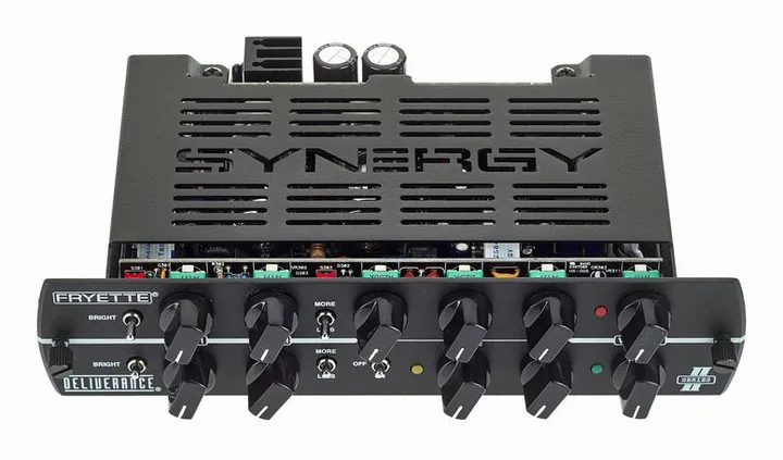 Synergy Fryette Deliverance, vista dall'alto della testata
