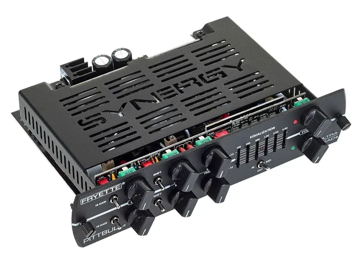 Synergy Fryette Ultra-Lead, retro con le prese di collegamento