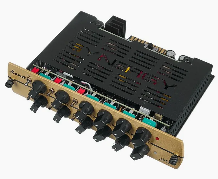 Synergy Marshall JMP Preamp, pannello dei controlli in primo piano