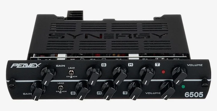 Synergy Peavey 6505, manopole e selettore dei canali