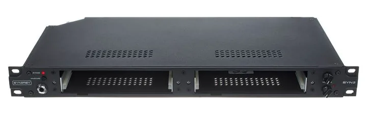 Synergy SYN-2 Preamp, logo e finiture del pannello frontale
