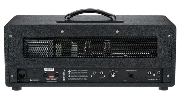 Synergy SYN-50 Head, pannello dei controlli in primo piano