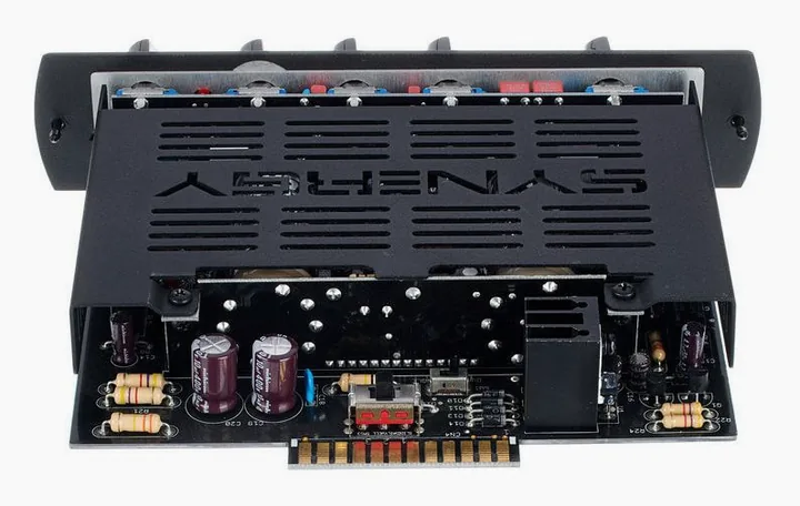 Synergy TW/DLX, retro con le prese di collegamento