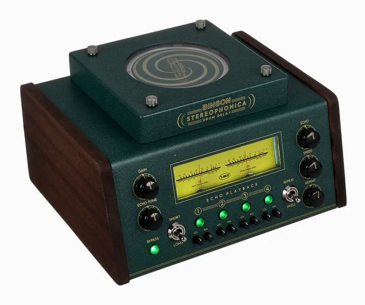 T-Rex Binson Stereophonica, manopole viste dall'alto