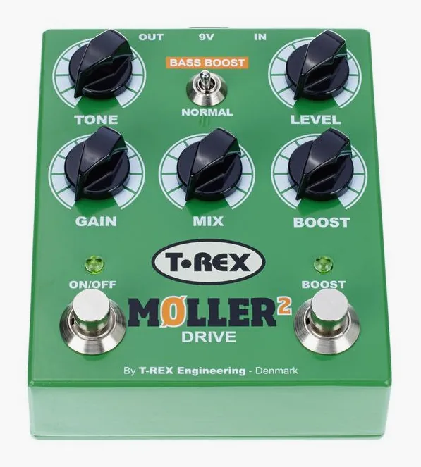 T-Rex Moller 2, footswitch in primo piano