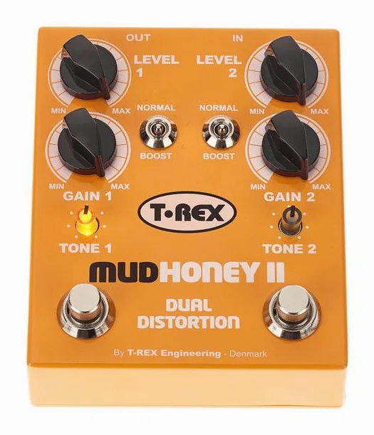 T-Rex Mudhoney II, manopole viste dall'alto