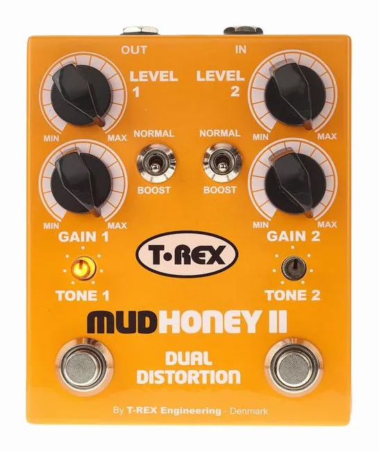 T-Rex Mudhoney II, grafica del pannello superiore