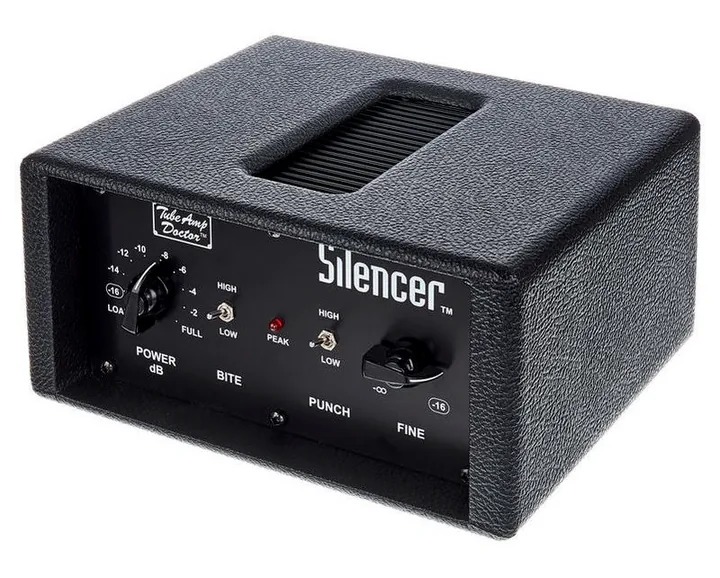 TAD Silencer 16 Ohms Black visto di fronte