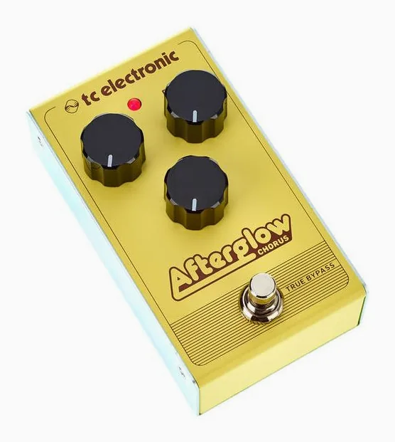 tc electronic Afterglow Chorus, grafica del pannello superiore