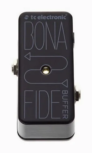 tc electronic BonaFide Buffer, ingressi e uscite laterali
