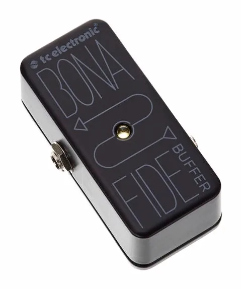 tc electronic BonaFide Buffer, ingressi e uscite laterali