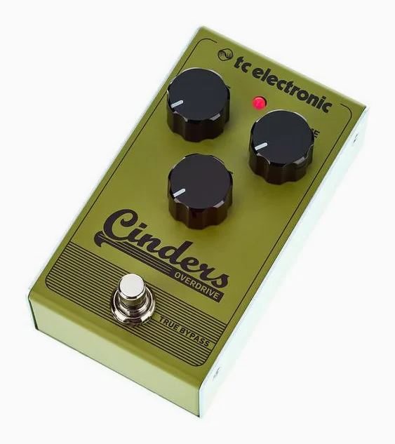 tc electronic Cinders Overdrive visto di fronte
