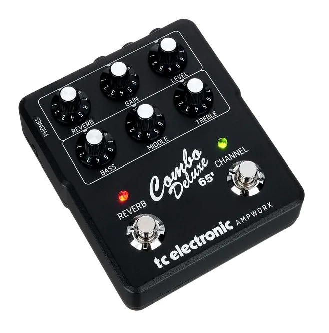 tc electronic Combo Deluxe 65' Preamp, led e interruttore a pedale