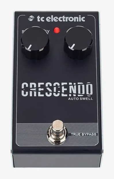 tc electronic Crescendo Auto Swell, ingressi e uscite laterali
