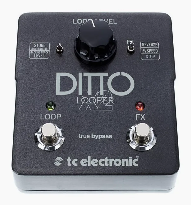 tc electronic Ditto X2 Looper, connettori sul retro dell'unita