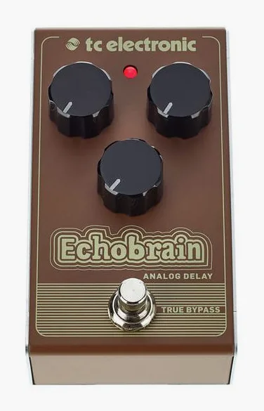 tc electronic Echobrain Analog Delay, footswitch in primo piano