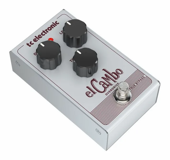 tc electronic El Cambo Overdrive, grafica del pannello superiore