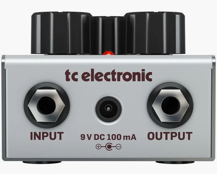 tc electronic El Cambo Overdrive, ingressi e uscite laterali