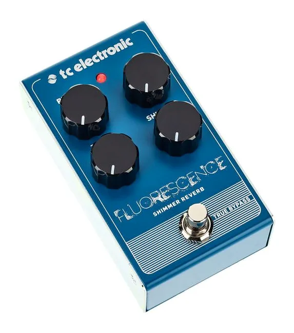 tc electronic Fluorescence Shimmer Reverb, ingressi e uscite laterali