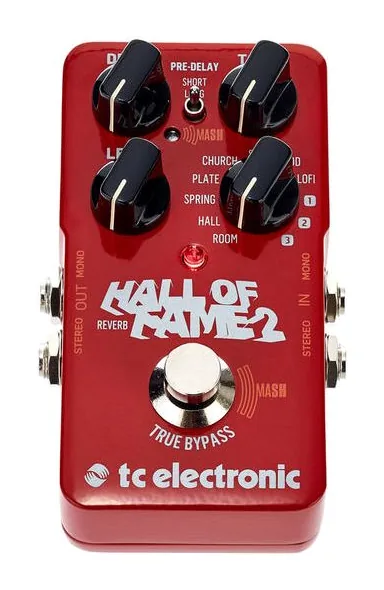tc electronic Hall of Fame 2, ingressi e uscite laterali