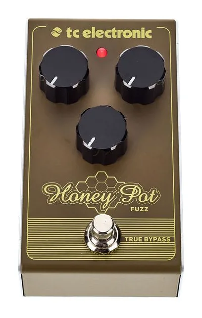 tc electronic Honey Pot Fuzz, grafica del pannello superiore