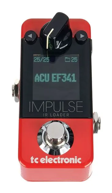 tc electronic Impulse IR Loader, manopole viste dall'alto