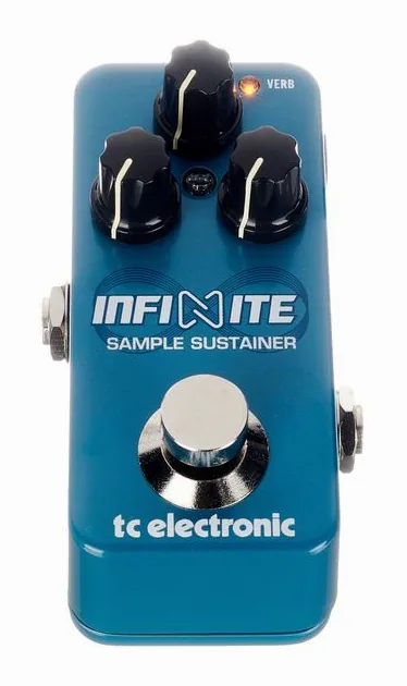 tc electronic Infinite Mini Sample Sustainer, grafica del pannello superiore