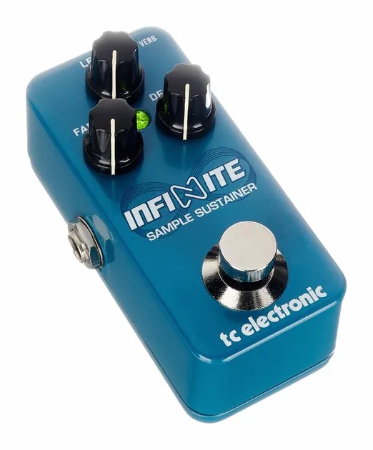 tc electronic Infinite Mini Sample Sustainer, grafica del pannello superiore