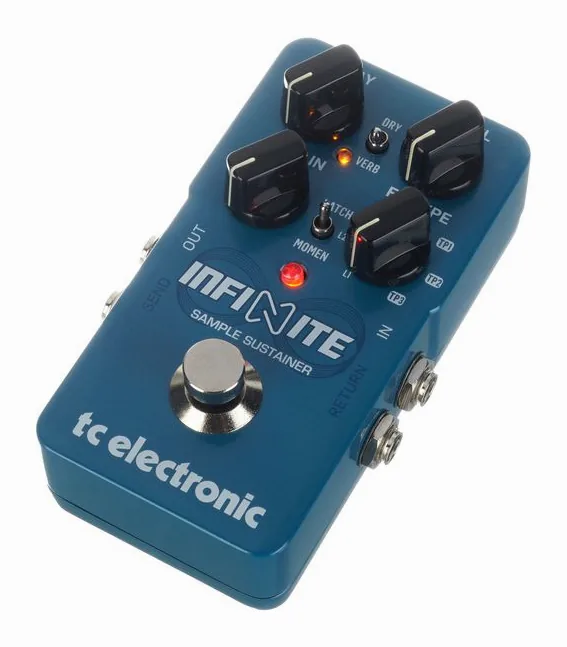 tc electronic Infinite Sample Sustainer, ingressi e uscite laterali