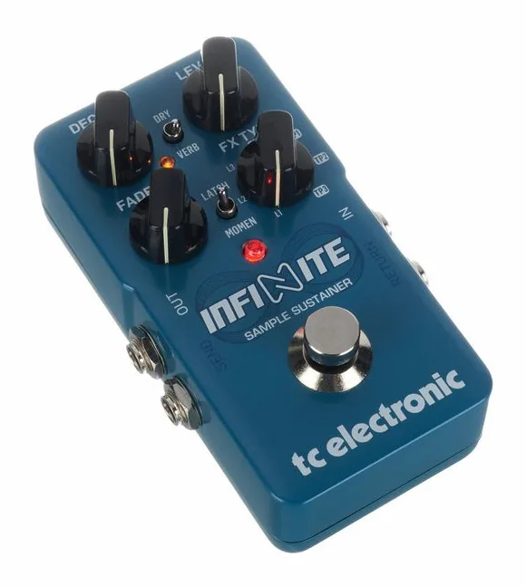 tc electronic Infinite Sample Sustainer, ingressi e uscite laterali