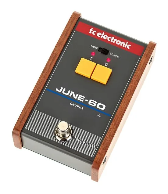 tc electronic JUNE-60 Chorus V2, connettori sul retro dell'unita
