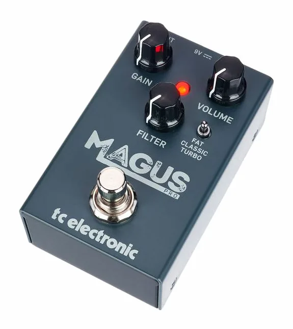tc electronic Magus Pro Distortion, led e interruttore a pedale