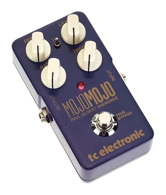 tc electronic Mojo Mojo Paul Gilbert Overdr., ingressi e uscite laterali