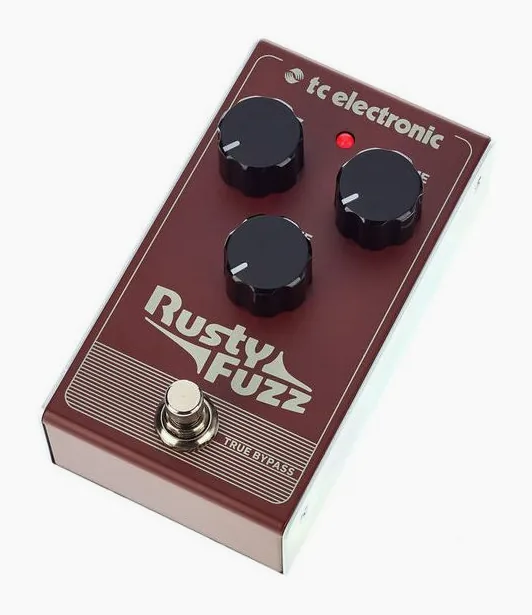 tc electronic Rusty Fuzz, ingressi e uscite laterali