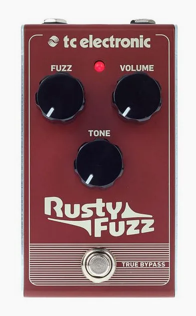 tc electronic Rusty Fuzz, ingressi e uscite laterali