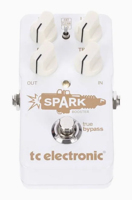 tc electronic Spark Booster, led e interruttore a pedale