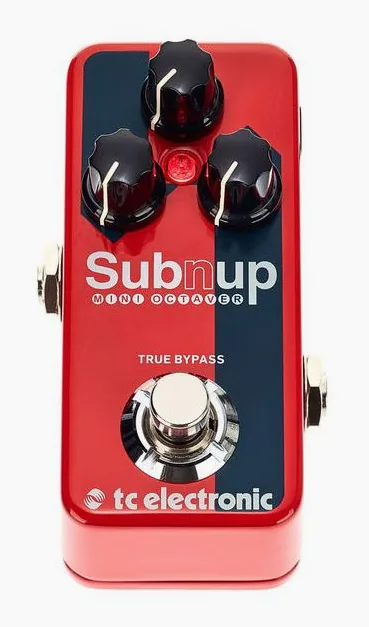 tc electronic Sub'N'Up Mini Octaver, grafica del pannello superiore
