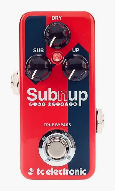 tc electronic Sub'N'Up Mini Octaver, grafica del pannello superiore